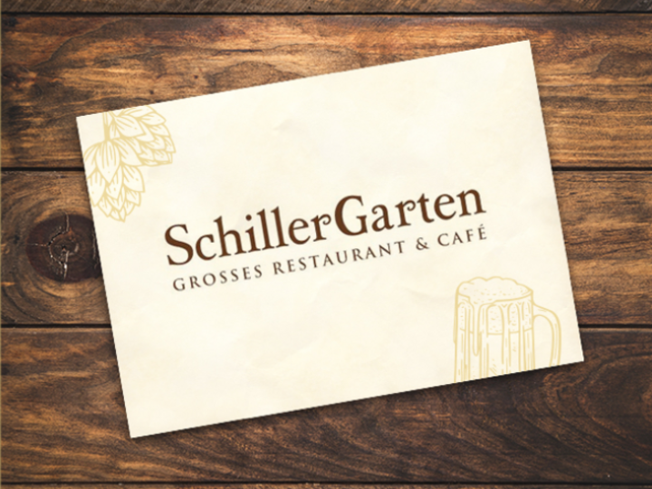 SchillerGarten Gutschein als Karte