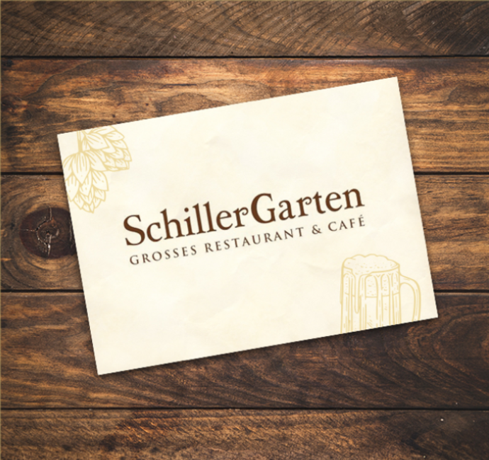 SchillerGarten Gutschein als Karte